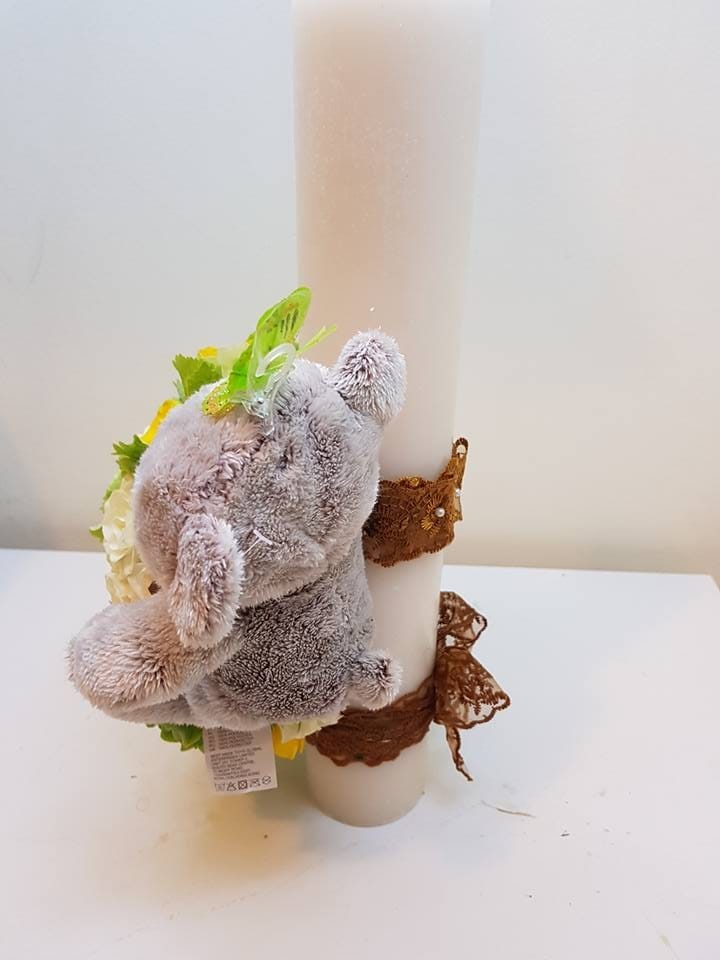 Lumanare botez pentru baieti - imagine 3