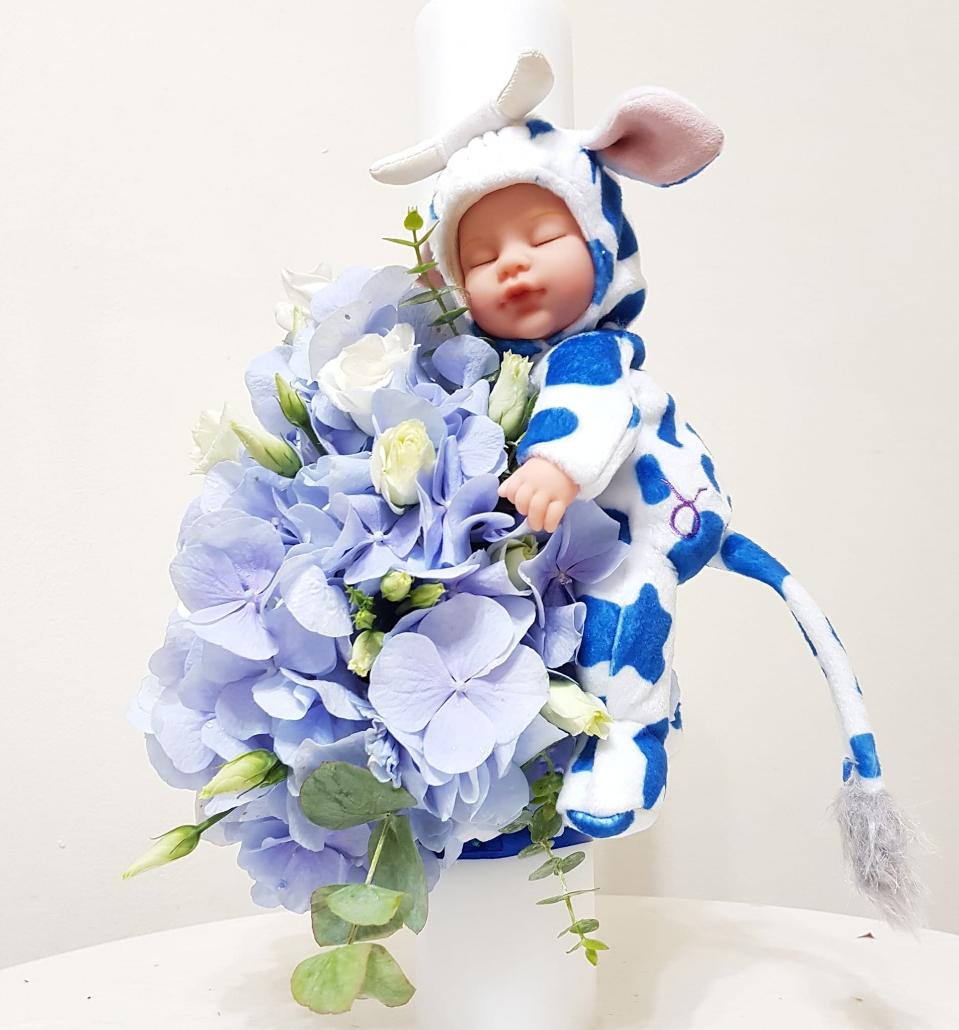 Lumanare de botez pentru baieti